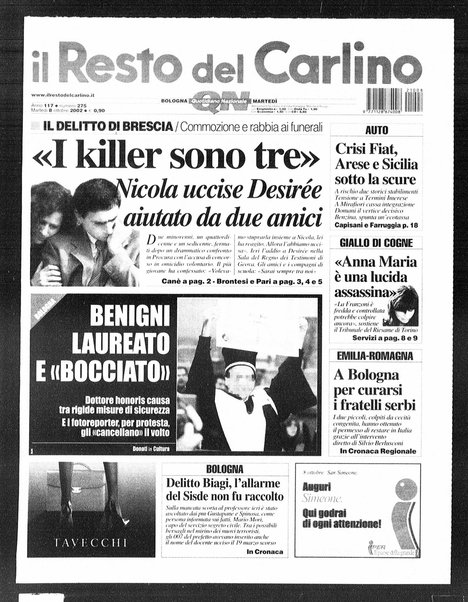 Il Resto del Carlino : giornale dell'Emilia